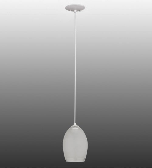 2nd Ave Lighting Sitka 6" Mini Pendant in White Finish