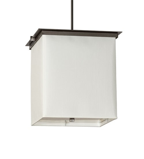 2nd Ave Lighting Spalding 18" Square Pendant in Metallic Bronze Finish