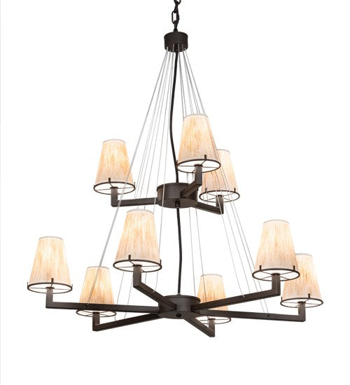 2nd Ave Lighting St Lawrence 36" Wide Chandelier in Oil Rubbed Bronze Finish