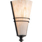 2nd Ave Lighting St. Lawrence 8" Wide Wall Sconce in Blackwash Finish