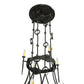 2nd Ave Lighting Stag 66.5" 12 LT Two Tier Chandelier