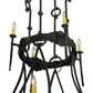 2nd Ave Lighting Stag 66.5" 12 LT Two Tier Chandelier