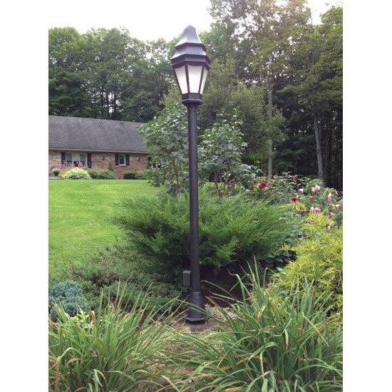2nd Ave Lighting Statesboro 14" Wide Street Lamp in Craftsman Brown