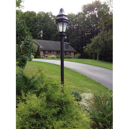 2nd Ave Lighting Statesboro 14" Wide Street Lamp in Craftsman Brown