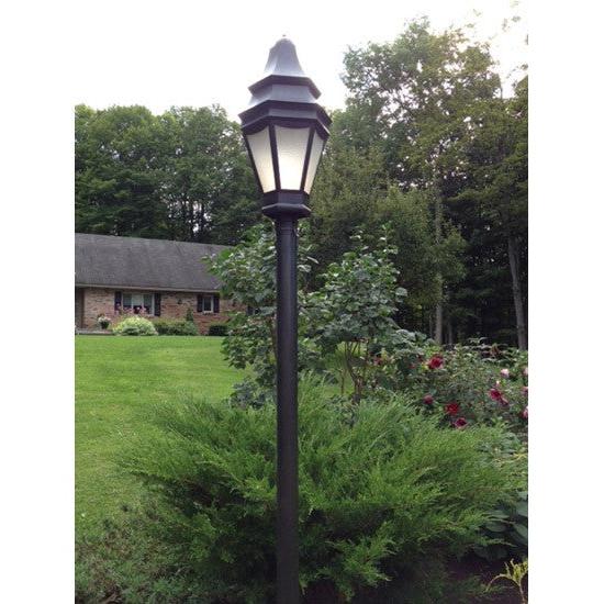 2nd Ave Lighting Statesboro 14" Wide Street Lamp in Craftsman Brown