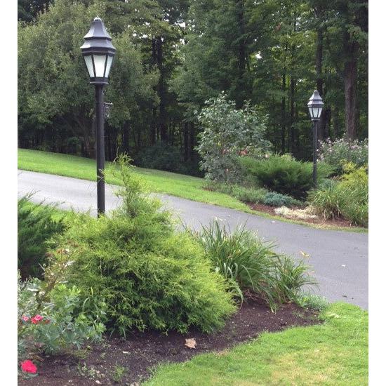 2nd Ave Lighting Statesboro 14" Wide Street Lamp in Craftsman Brown