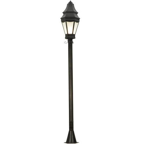 2nd Ave Lighting Statesboro 14" Wide Street Lamp in Craftsman Brown