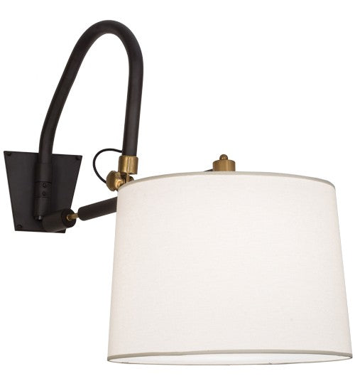 2nd Ave Lighting Stuyvesant 20" Swing Arm Wall Sconce in Oil Rubbed Bronze Finish