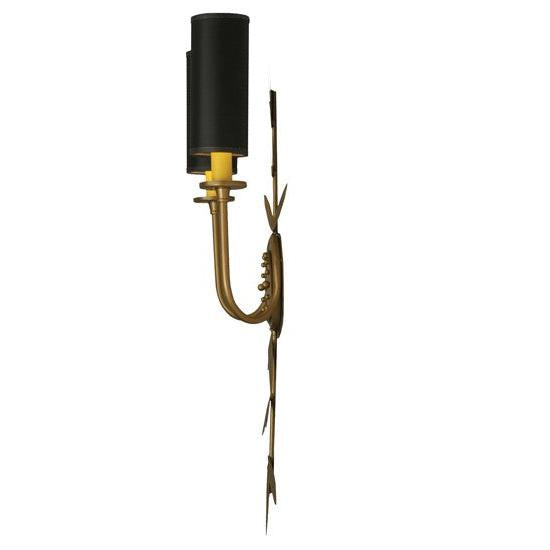 2nd Ave Lighting Sunflower 11" 2 LT Wall Sconce in Gold Metallic Finish