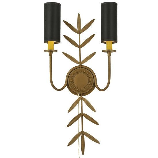2nd Ave Lighting Sunflower 11" 2 LT Wall Sconce in Sedona Finish