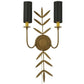2nd Ave Lighting Sunflower 11" 2 LT Wall Sconce in Sedona Finish