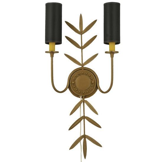 2nd Ave Lighting Sunflower 11" 2 LT Wall Sconce in Sedona Finish