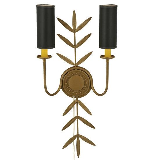 2nd Ave Lighting Sunflower 11" 2 LT Wall Sconce in Sedona Finish