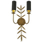 2nd Ave Lighting Sunflower 11" 2 LT Wall Sconce in Sedona Finish