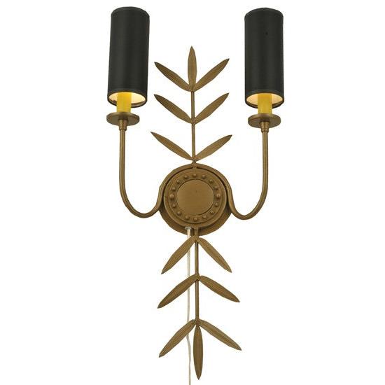 2nd Ave Lighting Sunflower 11" 2 LT Wall Sconce in Sedona Finish