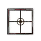 2nd Ave Lighting Tavern 60" Red Block Acrylic Flushmount With Rust Finish