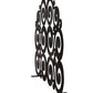 2nd Ave Lighting Tempest 48" Long Fireplace Screen in Blackwash Finish