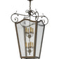2nd Ave Lighting Tessa 20" Square 8 LT Pendant in French Bronze