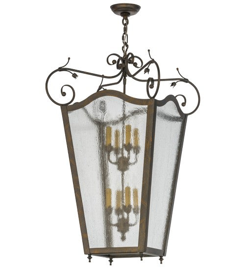 2nd Ave Lighting Tessa 20" Square 8 LT Pendant in French Bronze