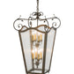 2nd Ave Lighting Tessa 20" Square 8 LT Pendant in French Bronze