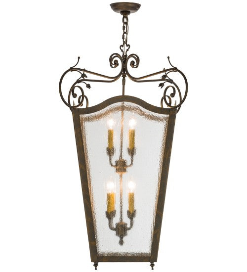2nd Ave Lighting Tessa 20" Square 8 LT Pendant in French Bronze