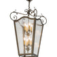 2nd Ave Lighting Tessa 20" Square 8 LT Pendant in French Bronze