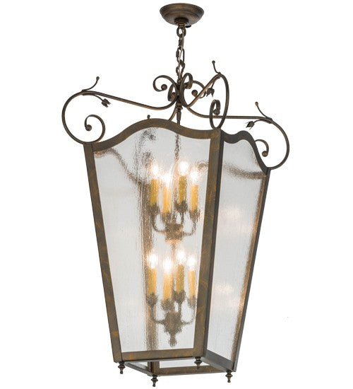 2nd Ave Lighting Tessa 20" Square 8 LT Pendant in French Bronze