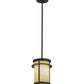 2nd Ave Lighting Theron 8" Mini Pendant in Oil Rubbed Bronze Finish