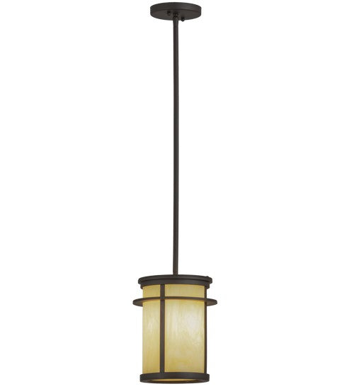 2nd Ave Lighting Theron 8" Mini Pendant in Oil Rubbed Bronze Finish