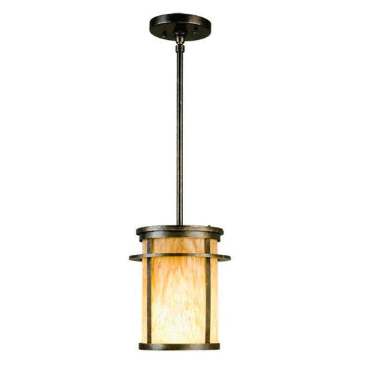 2nd Ave Lighting Theron 8" Wide Pendant in Golden Bronze Finish