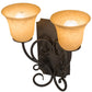 2nd Ave Lighting Thierry 14" Wide 12 LT Wall Sconce in Chestnut Finish
