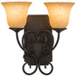 2nd Ave Lighting Thierry 14" Wide 12 LT Wall Sconce in Chestnut Finish