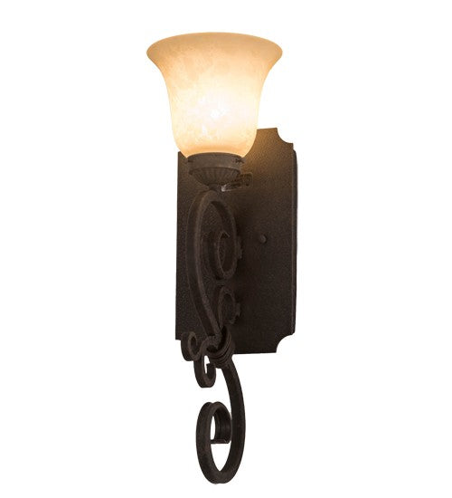 2nd Ave Lighting Thierry 6" Wall Sconce in Distressed Chestnut Finish