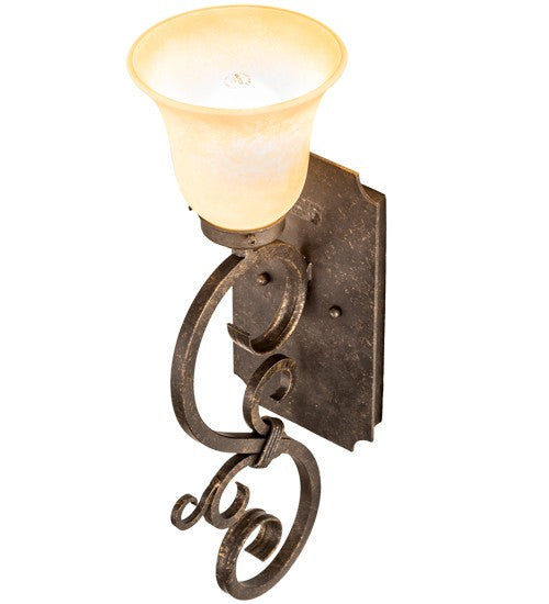 2nd Ave Lighting Thierry 6" Wide Wall Sconce in Golden Bronze Finish