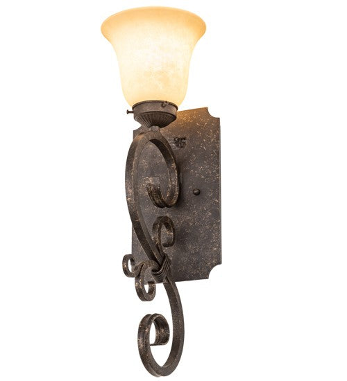 2nd Ave Lighting Thierry 6" Wide Wall Sconce in Golden Bronze Finish
