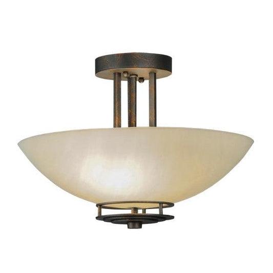 2nd Ave Lighting Thurston 15" Inverted Pendant in French Bronze Finish