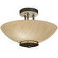 2nd Ave Lighting Thurston 15" Semi-Flushmount in French Bronze