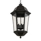 2nd Ave Lighting Tiamo 27" Lantern Pendant in Textured Black Finish