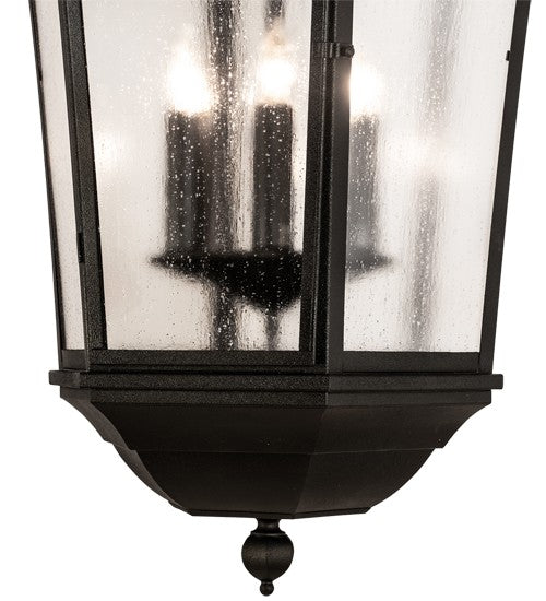 2nd Ave Lighting Tiamo 27" Lantern Pendant in Textured Black Finish