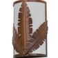 2nd Ave Lighting Tiki 8" Wall Sconce in Vintage Copper Finish