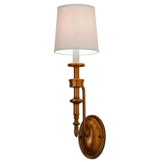 2nd Ave Lighting Toby 6" Wall Sconce With Brass Tint Finish