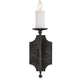 2nd Ave Lighting Toscano 5" Wall Sconce in Smoke Finish