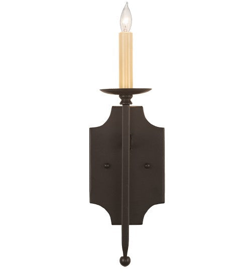 2nd Ave Lighting Toscano 5" Wide Wall Sconce in Timeless Bronze