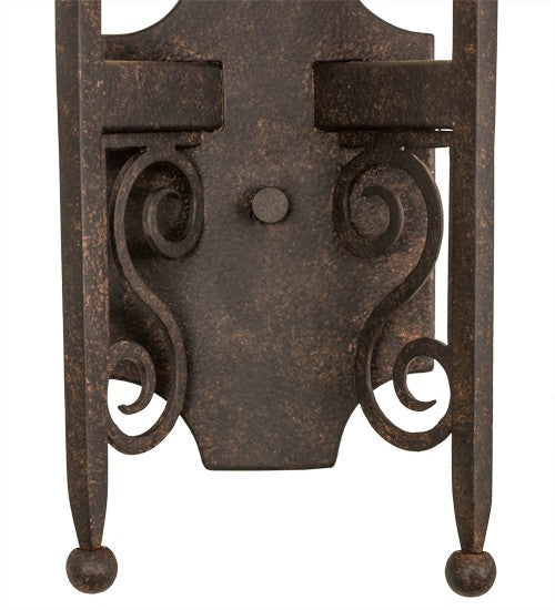 2nd Ave Lighting Toscano 9" Wide 2 LT Wall Sconce in Cajun Spice Finish