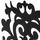 2nd Ave Lighting Tribal 42" Wide x 32" High Fireplace Screen in Blackwash Finish