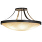 2nd Ave Lighting Urban 37" Semi-Flushmount in Timeless Bronze Finish