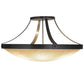 2nd Ave Lighting Urban 37" Semi-Flushmount in Timeless Bronze Finish