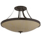 2nd Ave Lighting Urban 43" Semi-Flushmount in Timeless Bronze Finish
