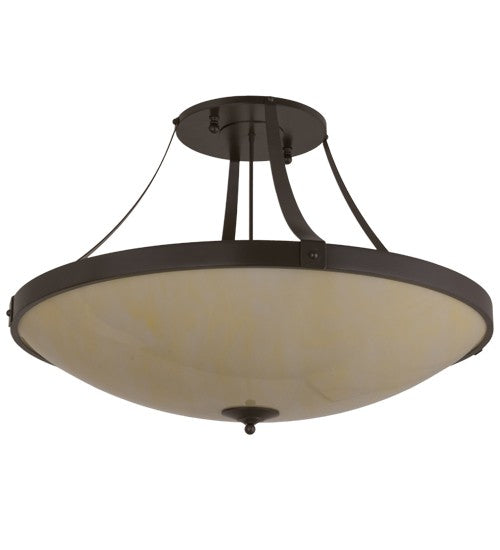 2nd Ave Lighting Urban 43" Semi-Flushmount in Timeless Bronze Finish