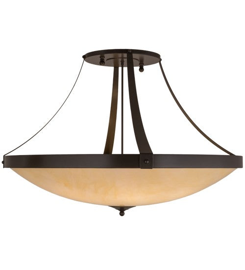 2nd Ave Lighting Urban 43" Semi-Flushmount in Timeless Bronze Finish